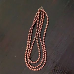 Three Stranded Strings of Real Chocolate Pearls